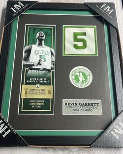 Kevin Garnett Limited Edition Plaque /4k
