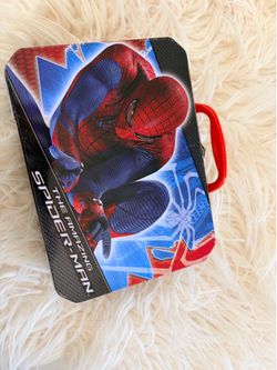 Tin Spider-Man lunchbox