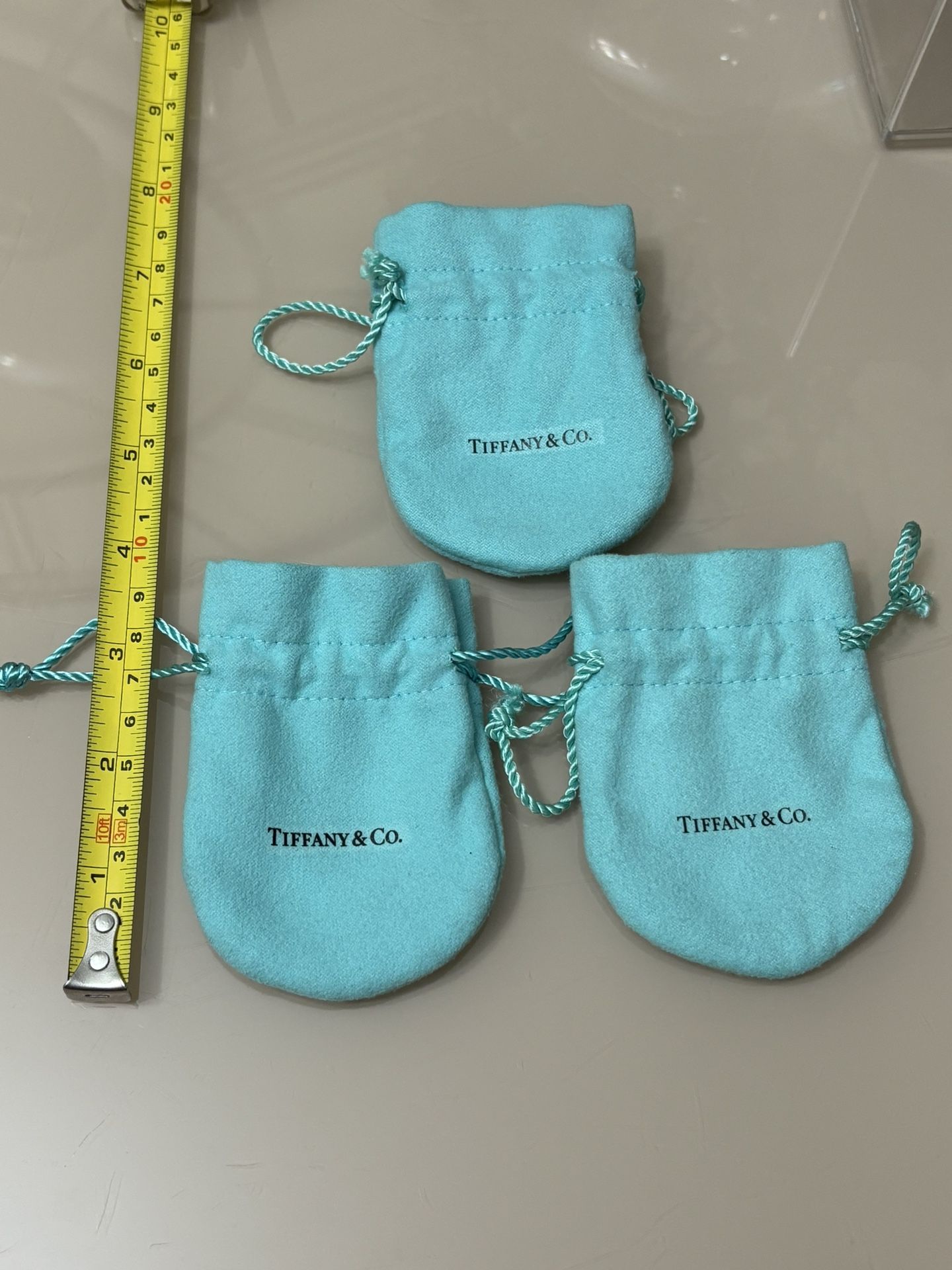 Authentic Tiffany Jewelry Pouch / Dust Bags