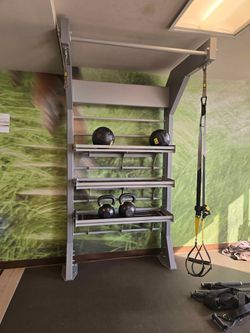 TRX Single Bay with Storage Shelves - Commercial Gym Equipment