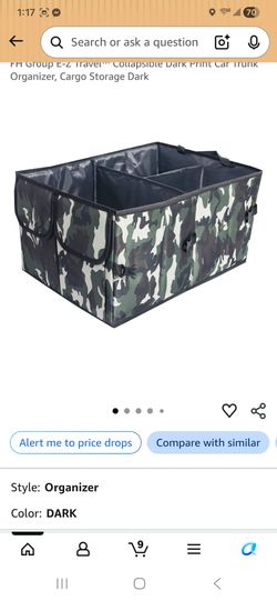 Car Trunk Organizer
AMAZON PICTURE IS SIMILAR