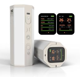 Portable Air Monitor, Lumopal Air Sensor (White)