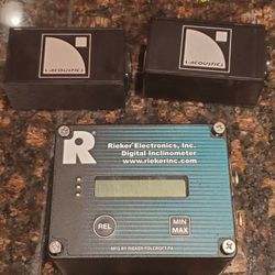 rieker digital inclinometer RAD2-70-L2 plus L-acoustic remote inclinometer sensor box