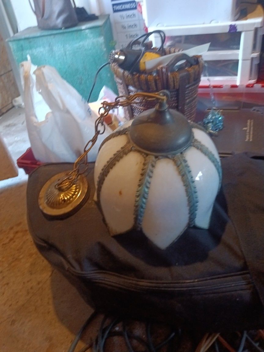 Vintage TulipHanging Lamp