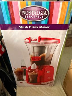 Nostalgia Coca-Cola 32-Ounce Retro Slush Drink Maker