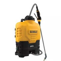 Dewalt Lithium-ion Battery Powered Backpack Sprayer 
