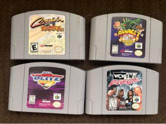 Nintendo 64 games!