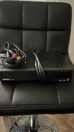 Sanyo DVD Player with RCA Cable