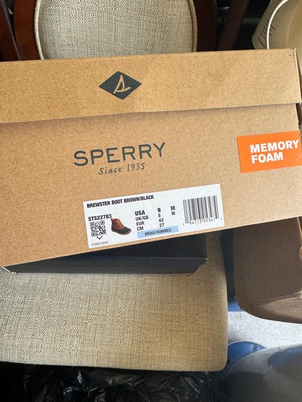 Sperry Since 1935 Brewster Boot Size 9 M