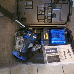 Kobalt Xrt Hammer Drill Kit New