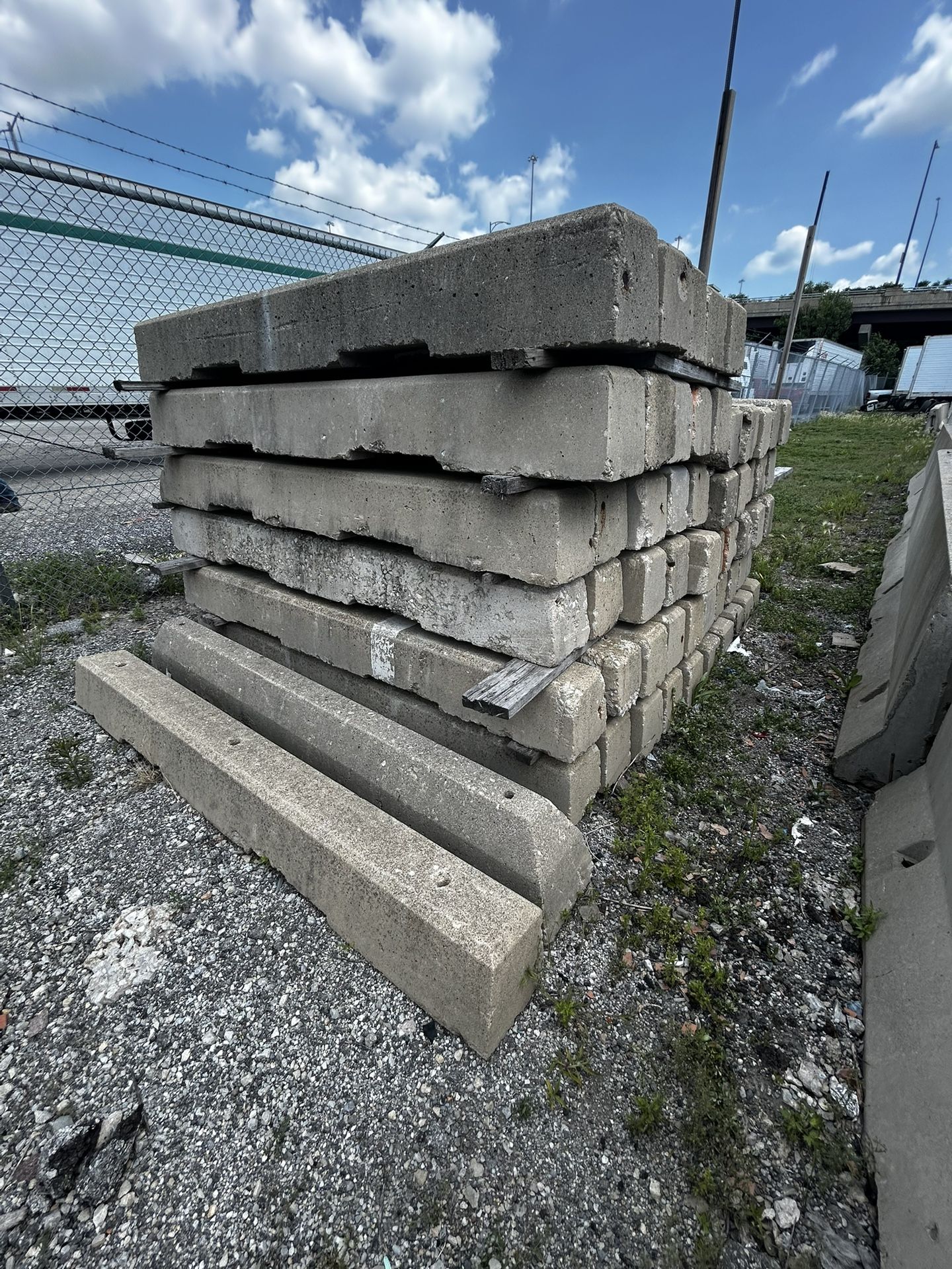 Concrete Parking Blocks For Trucks