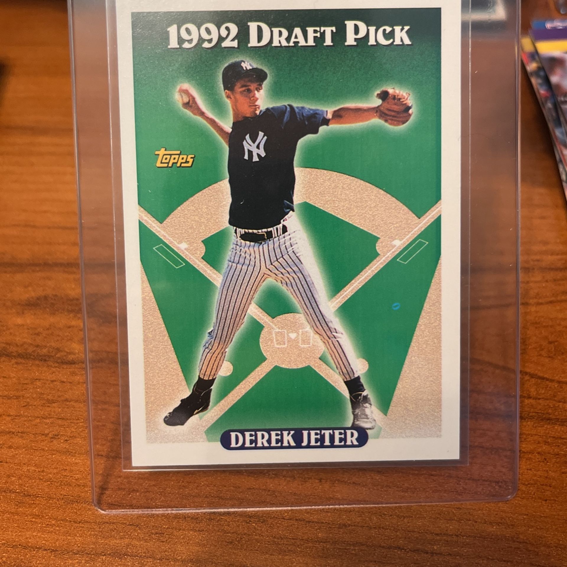 1993 Topps Draft Pick Derek Jeter #98