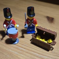 Napoleon Drummer And Soldier Minifigures,  Not Lego 