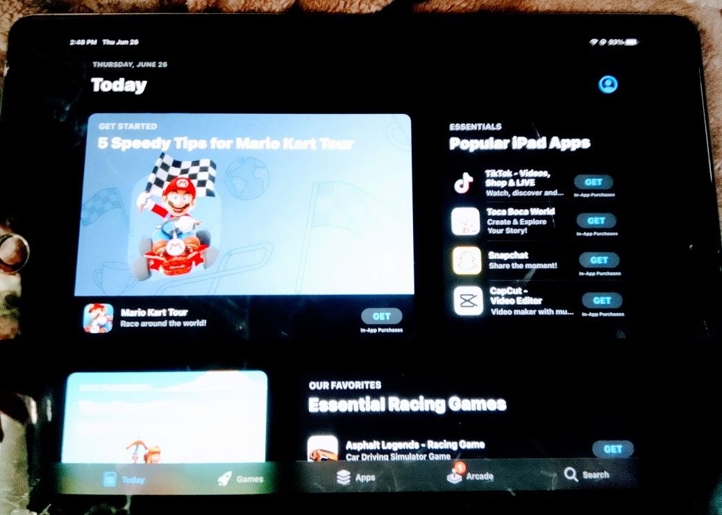 9th Generation Silver iPad (Unlocked)