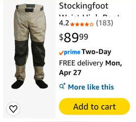 Waist high Waders with Boots
