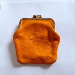 Vintage 1950s Leather Hawaii Small Purse
