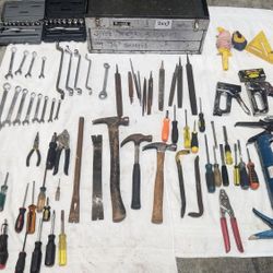 Miscellaneous Tools And Box 