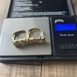 Nugget Ring Double Finger 