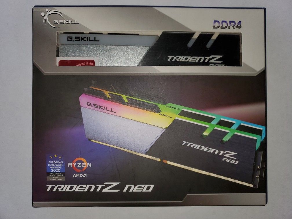 TridentZ Neo RGB 32GB (2x16GB) 3600 *DDR4 *B Die* (F4 3600C16D