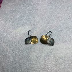 Vintage 925 Turquoise Earrings 