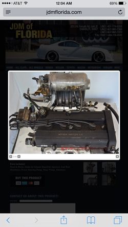 1990 - 2001 JDM ACURA INTEGRA B20B DOHC ENGINE LS DA B18B1