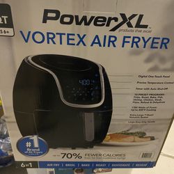 Power XL Vortex air fryer Barely Used In Box