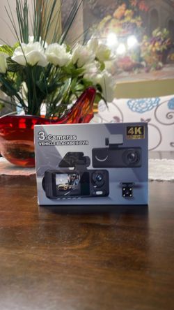 3-Cameras Vehicleblackbox DVR