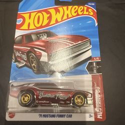 Hot wheels Super Treasure Hunt 71 Mustang Funny Car