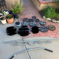 Gym Equipment And Plates/Accessories