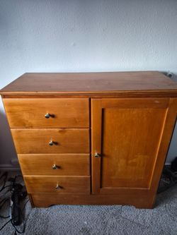 Vintage 1950 baby's room dresser