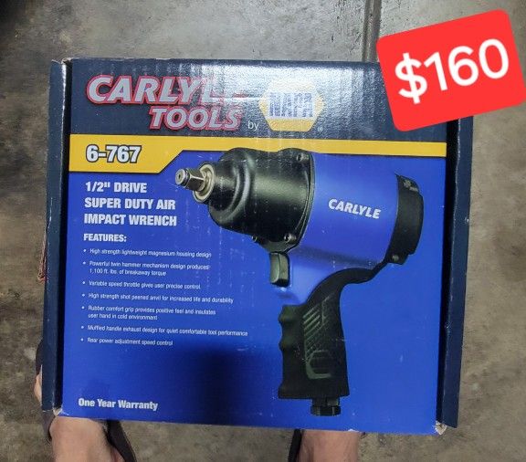 New 1/2" Air Impact Wrench