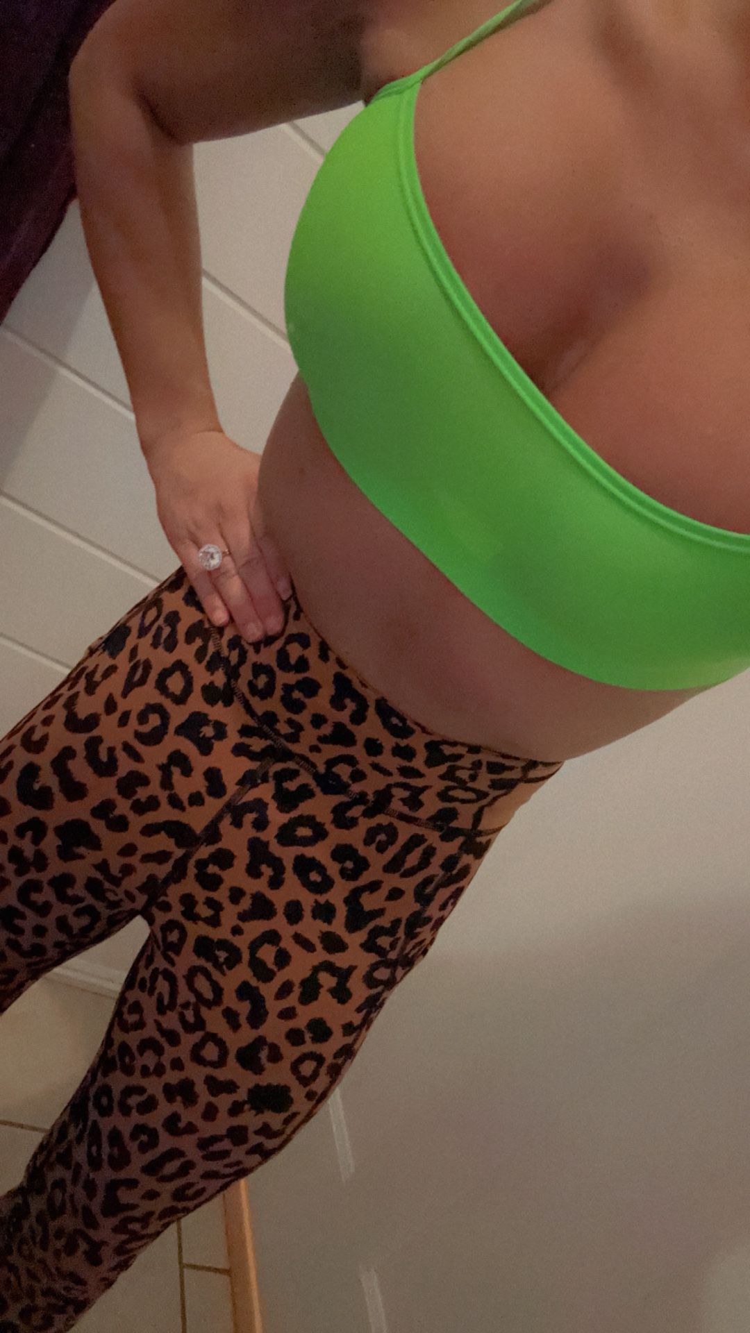 Leopard Print Yoga Pants