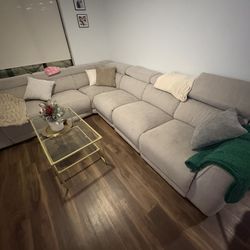 Sofa!!! With Recliner!!! 