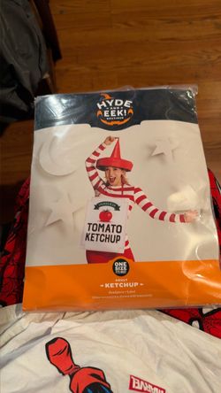 Adult ketchup costume