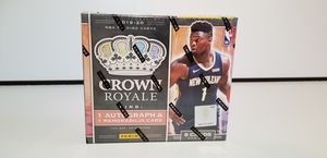 Photo SEALED!Panini Premium Crown Royale 1st Off The Line Zion Williamson