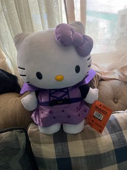 Halloween hello kitty greeter