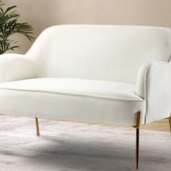 Cleo 43” Upholstered Loveseat