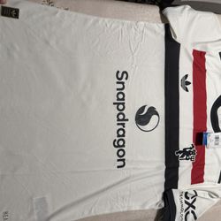 Authentic Jersey Soccer Player Team 100% Official 