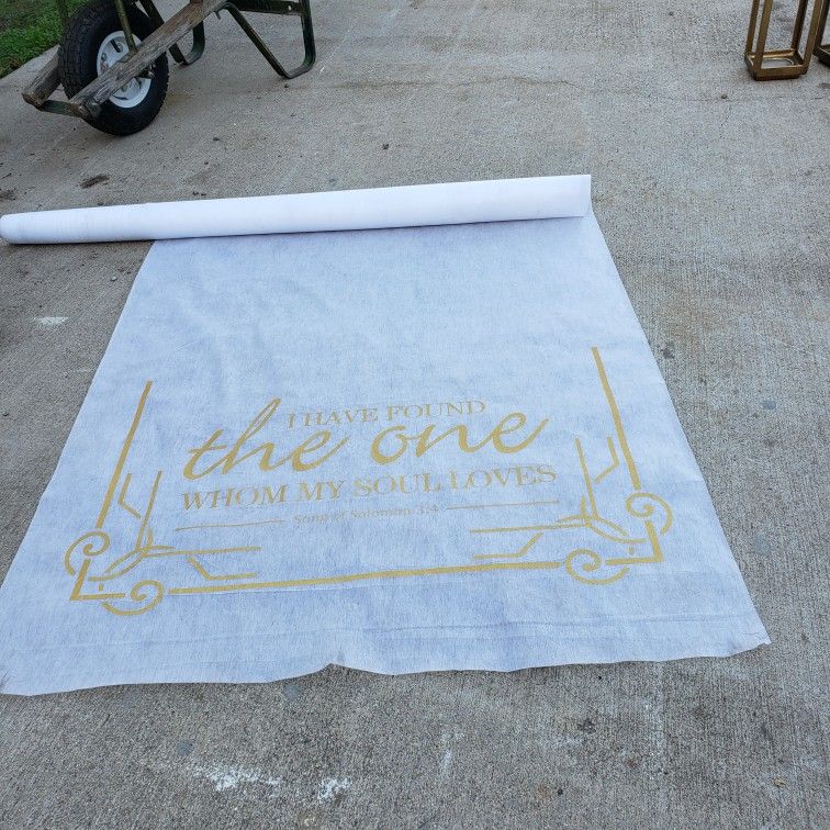 New Aisle Runner