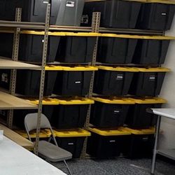 4 ft W x 2 1/2 ft D Storage Bin Boltless Shelving Racks Industrial Warehouse Quality Shelves Delivery Available