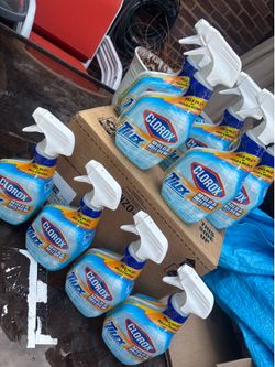 Clorox spray