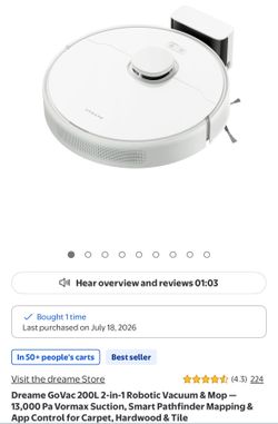 Robotic Vacuum & Mop
