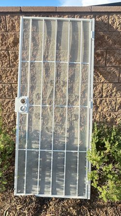 Never used security door