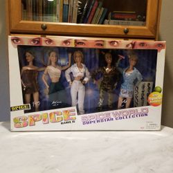 Spice Girls Barbie Dolls World Superstars, 90s Collectible Vintage Toys