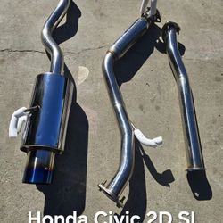 Honda Civic 2D 2006-2011 Catback Exhaust System 