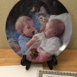 “Christopher and Kate” 1st issue Collector’s plate