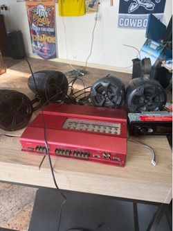 Atv Speakers /Sony explode AMP / bass control