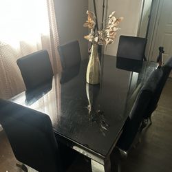 Black, Dining Room Set 