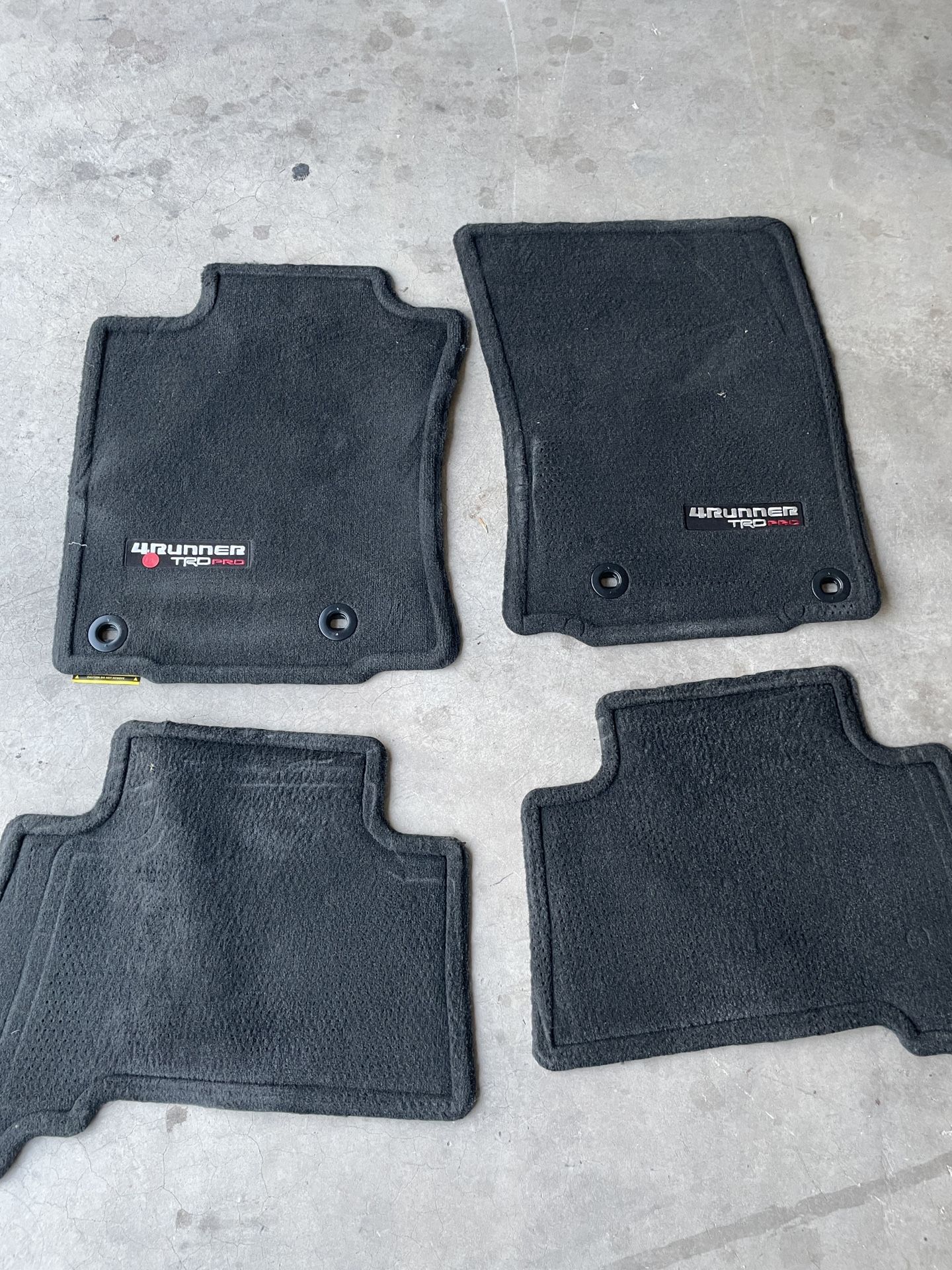 OEM floor Mats 4Runner TRD 3rd Generation 