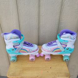 ROLLER SKATE SIZES 7 TO 9 WHIT LIGHT 